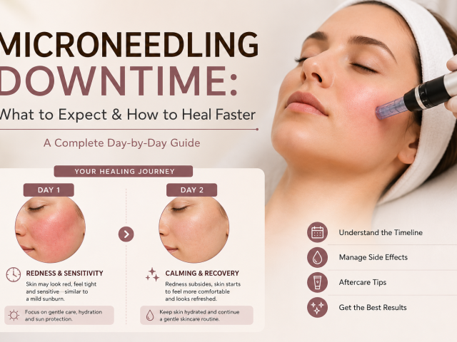 Microneedling Downtime: How Long Does Your Skin Take to Heal?